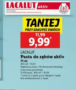 Pasta do zębów Lacalut aktiv