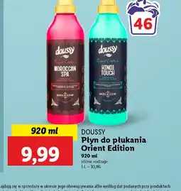 Lidl Płyn do płukania Doussy Orient Edition oferta