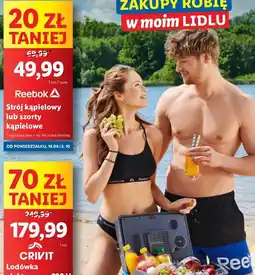 Lidl Strój dąpielowy damski Reebok oferta