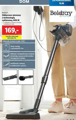 Lidl Odkurzacz bezprzewodowy 600w Beldray oferta