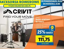 Lidl Stojak montażowy do roweru Crivit oferta