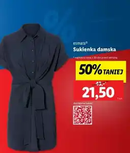 Lidl Sukienka damska Esmara oferta