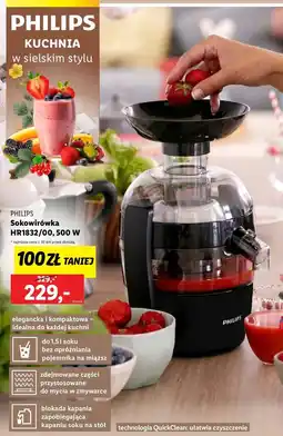 Lidl Sokowirówka hr1832/00 Philips oferta