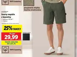 Lidl Szorty męskie 50-58 Livergy oferta