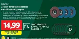 Lidl Tarcze do szlifierki Parkside oferta