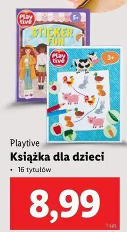 Lidl Ksiązka Playtive oferta