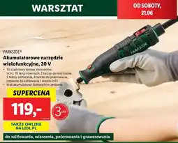 Lidl Akumulatorowe narzędzie wielofunkcyjne Parkside oferta