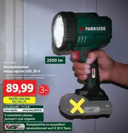 Lidl Lampa ręczna led Parkside oferta