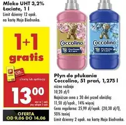 Biedronka Płyn do płukania honeysuckle & sandalwood Coccolino Perfume Care oferta