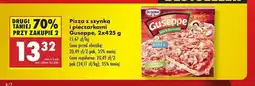 Biedronka Pizza z szynką i pieczarkami Dr. Oetker Guseppe oferta