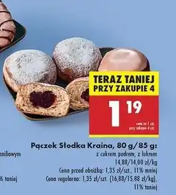 Biedronka Pączek z lukrem Słodka Kraina oferta