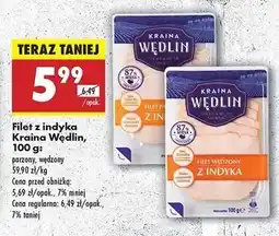 Biedronka Filet parzony z indyka Kraina Wędlin oferta