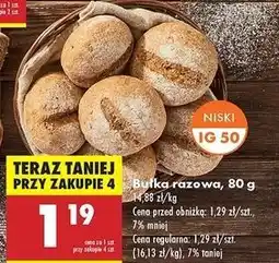 Biedronka Bułka razowa oferta