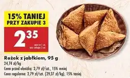 Biedronka Rożek z jabłkiem oferta