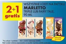 Biedronka Lody salted caramel & popcorn Marletto oferta
