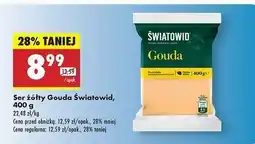 Biedronka Ser gouda Światowid oferta