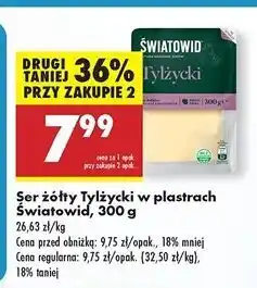Biedronka Ser tylżycki Światowid oferta