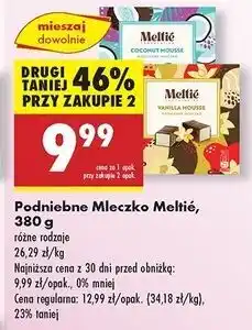 Biedronka Podniebne mleczko waniliowe Meltie oferta