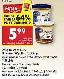 Biedronka Specjał z szynką Kraina Wędlin oferta