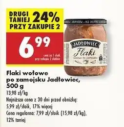 Biedronka Flaki wołowe po zamojsku Jadłowiec oferta
