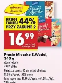 Biedronka Czekoladki czekoladowe E. Wedel Ptasie Mleczko oferta