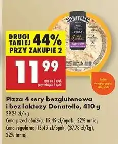 Biedronka Pizza 4 sery bez laktozy i glutenu Donatello oferta