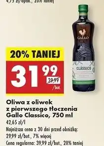 Biedronka Oliwa classico Gallo oferta
