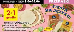 Biedronka Tortilla pszenna wraps Pano oferta