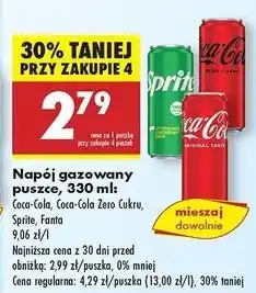 Biedronka Napój pomarańczowy Fanta oferta