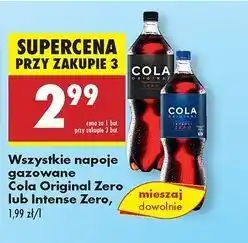 Biedronka Napój Cola Original Zero oferta
