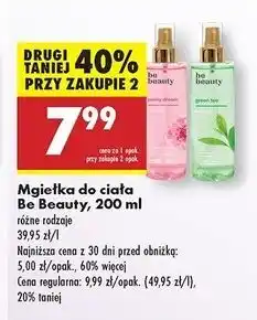 Biedronka Mgiełka do ciała peony dream Be Beauty Care oferta