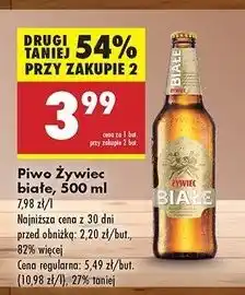 Biedronka Piwo Żywiec Białe oferta