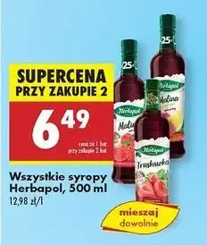 Biedronka Syrop truskawkowy Herbapol oferta