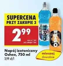 Biedronka Napój izotoniczny pomarańczowy Oshee For Runners oferta
