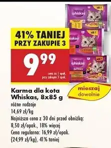 Biedronka Karma dla kota kolekcja wiejskich smaków Whiskas Tasty Mix oferta