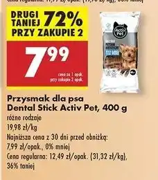 Biedronka Przysmak dentystyczny dla psa mini Activ Pet oferta