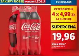 Lidl Napój Coca-Cola oferta
