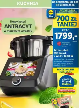 Lidl Robot gotujący 1200 w Monsieur Cuisine Smart oferta