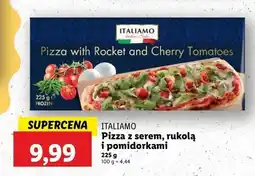 Lidl Pizza z rukolą i pomidorkami koktajlowymi Italiamo oferta