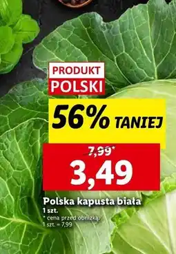 Lidl Kapusta biała polska oferta