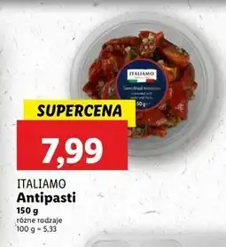 Lidl Antipasti suszone pomidory Italiamo oferta
