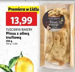 Lidl Pinsa z oliwą truflową Tuscanya Bakery oferta