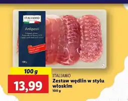 Lidl Zestaw wędlin włoskich Italiamo oferta