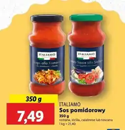 Lidl Sos sugo alla toscana Italiamo oferta