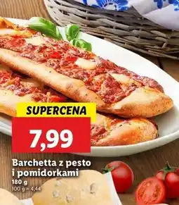 Lidl Barchetta z pesto i pomidorami oferta