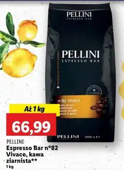 Lidl Kawa 82 vivace Pellini Espresso Bar oferta