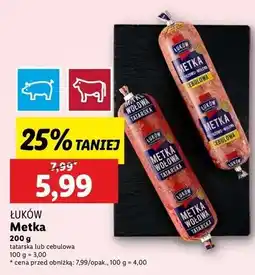 Lidl Metka tatarska Łuków oferta