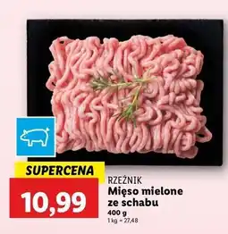 Lidl Mięso mielone ze schabu Rzeźnik Codzienna Dostawa oferta