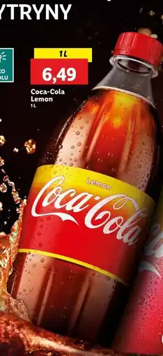 Lidl Napój Coca-Cola Lemon oferta