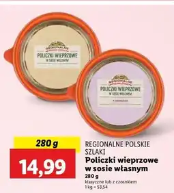 Lidl Policzki wieprzowe z czosnkiem Regionalne Szlaki oferta
